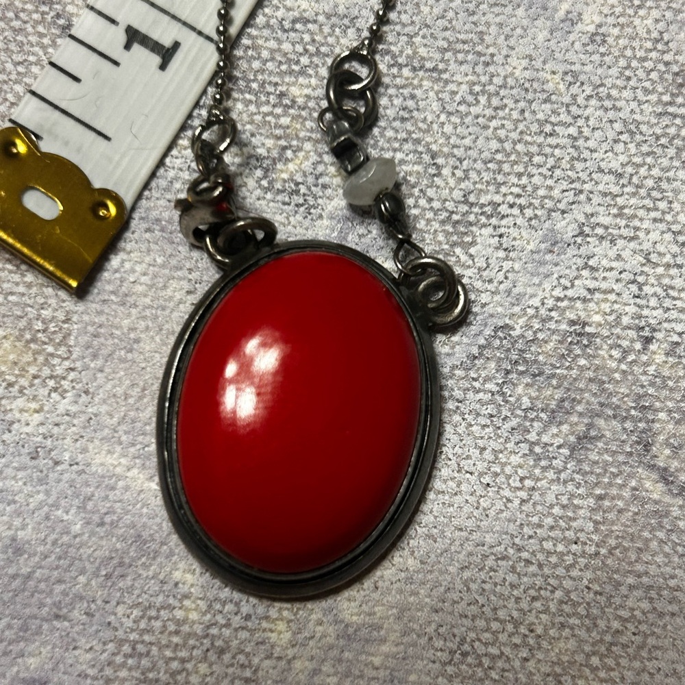 Artisan Handcrafted Rosarita Pendant Sterling Chain